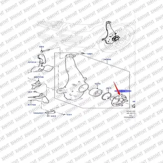 랜드로버 레인지로버 L405 및 스포츠 L494 모델용 휠 허브 LR081538 LR038379